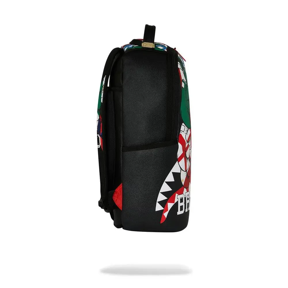 Sprayground Brawlerz Boxing Club Miami Collab Backpack Unisex Multi Bag SPR380